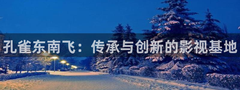 極速影院 在線觀看：孔雀東南飛：傳承與創新的影視基地